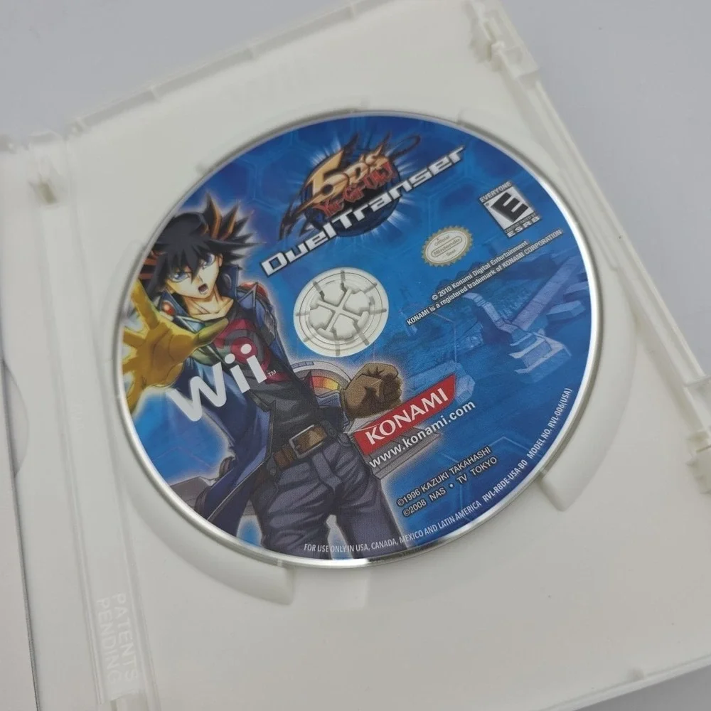 Yu-Gi-Oh 5D's Duel Transer For The Nintendo Wii - CIB No Cards Tested
